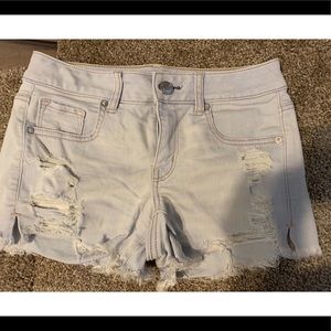 American eagle midi shorts